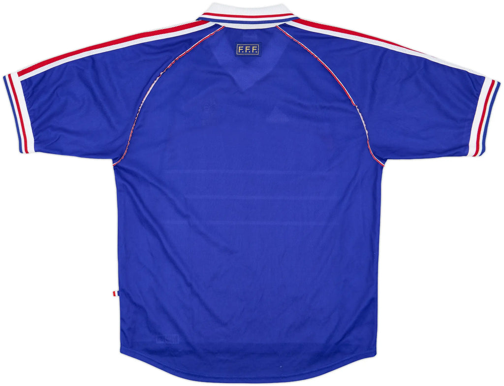 1998-00 France Home Shirt